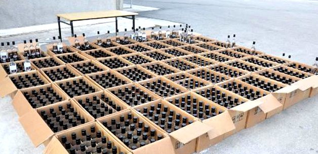 Çorlu’da 3 Ton Kaçak Rakı Ele Geçirildi