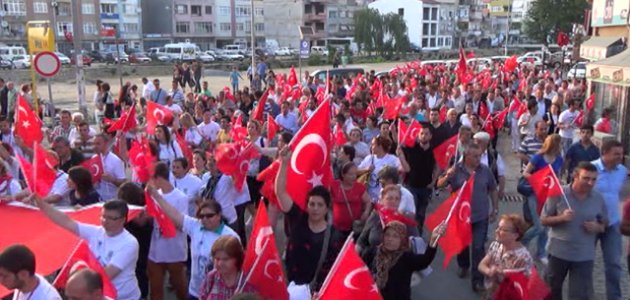 Silivri Bayrağına sahip çıktı