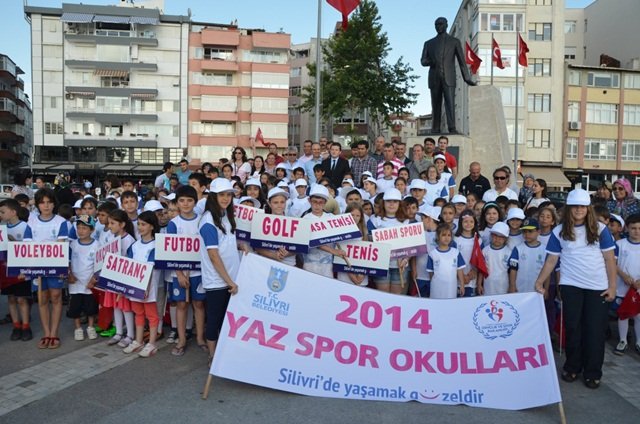 2014 Yaz Spor Okulları Açıldı