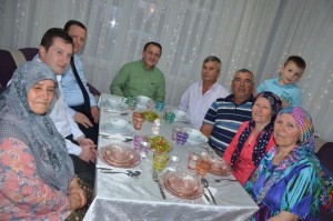 Işıklar Gürses Ailesi’nin Misafiri Oldu