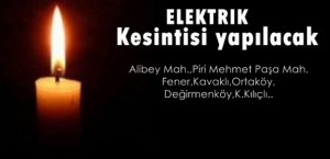 Dikkat Silivri! Elektrik Kesintisi Yapılacak