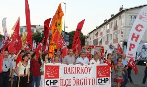 Bakırköylülerden Zafer Yürüyüşü