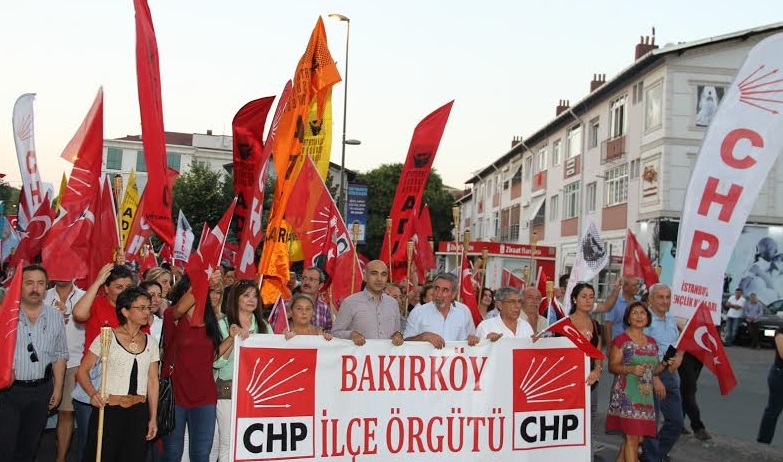 Bakırköylülerden Zafer Yürüyüşü