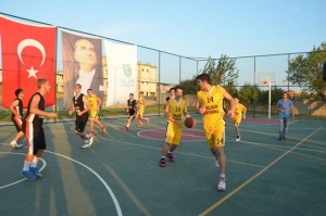 Ortaköy’de spor alanına kavuştu