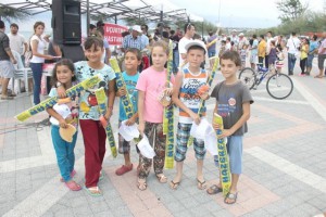 Festival Uçurtmaları Gökyüzüyle Buluştu