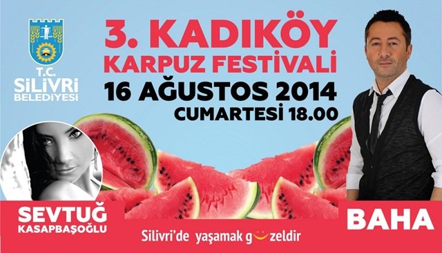 3. Kadıköy Karpuz Festivaline Davetlisiniz
