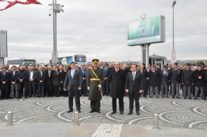 29 EKİM ÇELENK SUNMA TÖRENİ