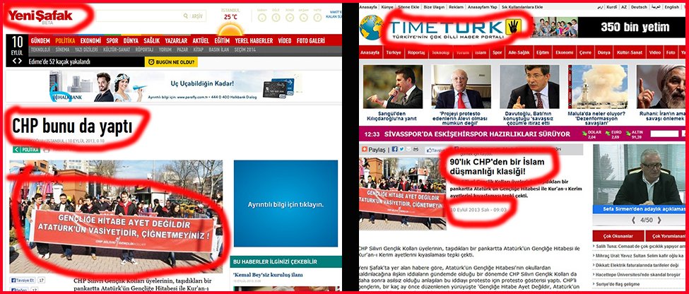 CHP’Lİ GENÇLERE ÇİRKİN İFTİRA!