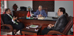 AK PARTİ TEŞKİLATI`NDAN HASAN GÜVEN’E BAŞSAĞLIĞI ZİYARETİ