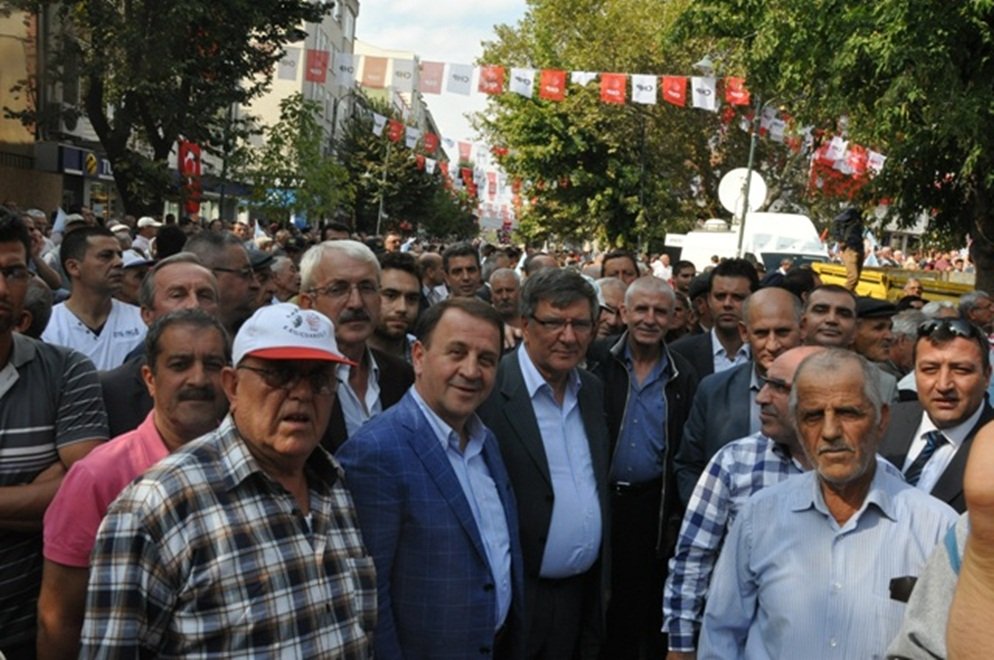 SİLİVRİ CHP`DEN LÜLEBURGAZ MİTİNGİNE DESTEK