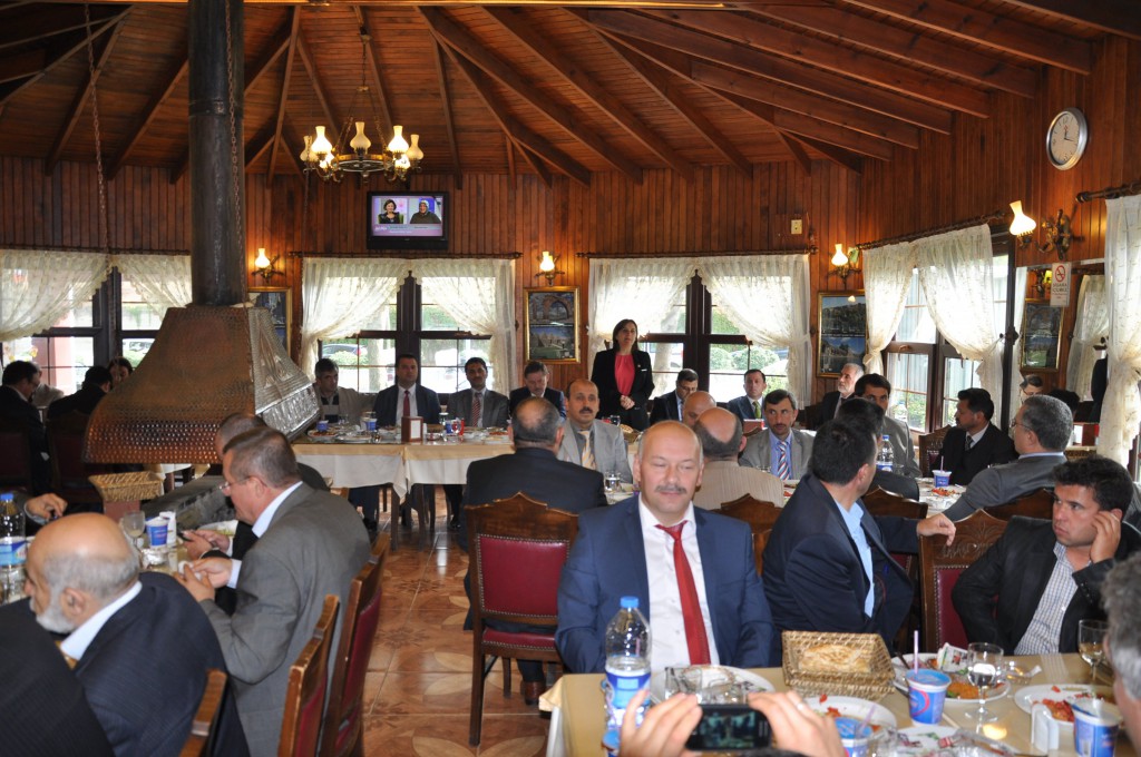 AK PARTİ DİYANET- SEN’İ AĞIRLADI