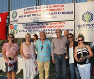 Zafer Kupası Tenis Turnuvası Sonuçlandı