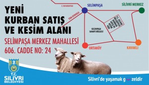 Silivri Belediyesi Kurban Satışı ve Kesim Yerleri