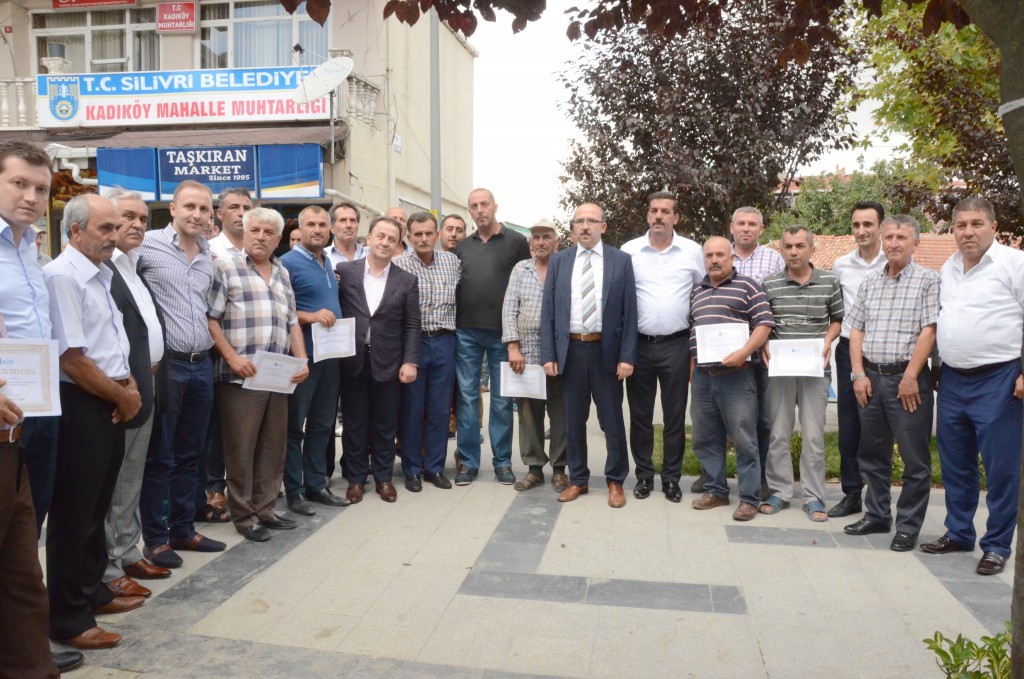 Kadıköylü Üreticilere Teşvik Töreni