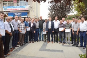 Kadıköylü Üreticilere Teşvik Töreni