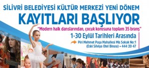 Kültür Merkezi Yeni Dönem Kayıtları Başlıyor
