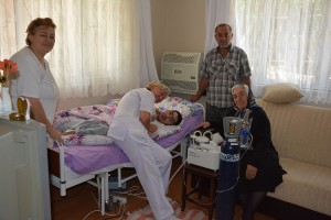 Başkan Akgün, Volkan’ın Yüzünü Güldürdü