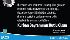 Özcan Işıklar’ın Kurban Bayramı Kutlama Mesajı