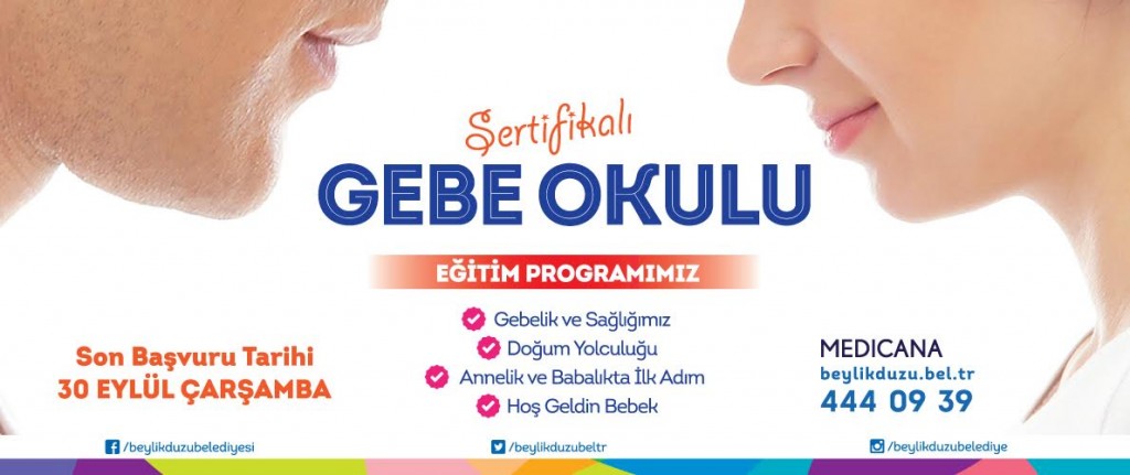 Sertifikalı Gebe Okulu Başlıyor