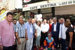 Kadıoğlu, Cafe Destina Restoran açılışını gerçekleştirdi