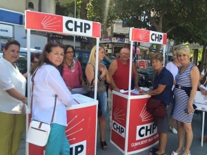 Chp’li Kadınlardan Barış İçin İmza Kampanyası