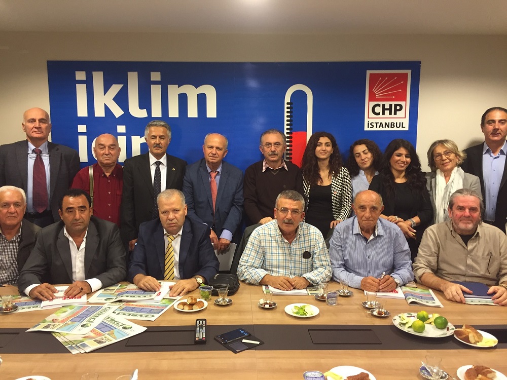 Chp İstanbul İl Başkanlığının Düzenlediği Çevre Dernekleri Toplantılarının Üçüncüsü Yapıldı