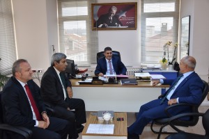 Akgün’den Yeni Vergi Dairesi Müdürüne Ziyaret