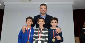 Minik Satranç Dehaları Beylikdüzü’ndeydi
