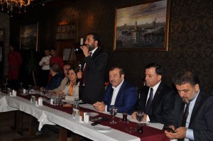 Kaynarca, Kadıoğlu ve Kutlu Gazetecilerle Buluştu