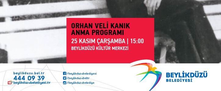 Orhan Veli Beylikdüzü’nde Anılacak