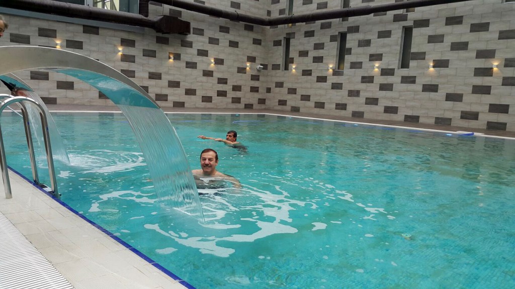 Başkan Termal Havuzu Bizzat İnceledi