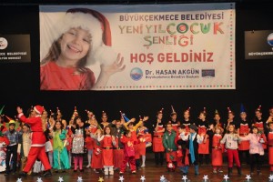 Büyükçekmeceli Çocuklar Yeni Yıla Coşkuyla Giriyor