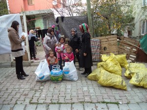 Başkan Akgün, Suriyeli Aileleri Unutmadı
