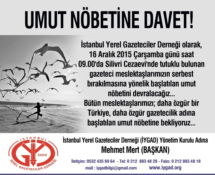 Umut Nöbetine Davet
