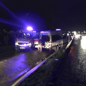 Silivri’de Servis Aracı Kaza Yaptı: 10 Yaralı