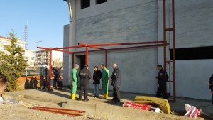 Silivri Çağrıbey Ortaokulu Spor Salonu’nda Kendini Yaktı