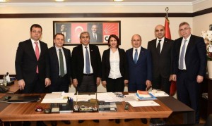 CHP’li Başkanlar Canpolat’ı Ziyaret Etti