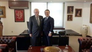 Işıklar Erdoğan Demirören’i Ziyaret Etti