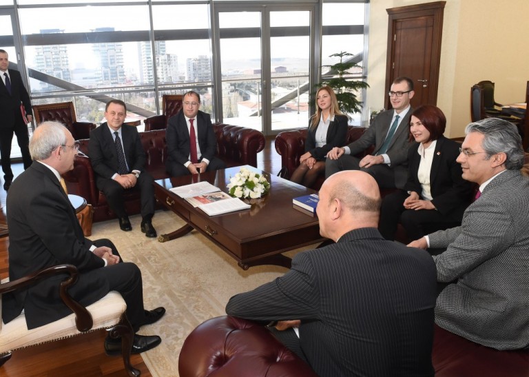 Sodem Yönetimi Chp Liderini Ziyaret Etti