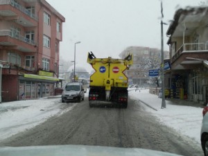 Silivri’de Kar Çalışmaları