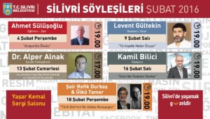 Silivri Söyleşileri Şubat Programı