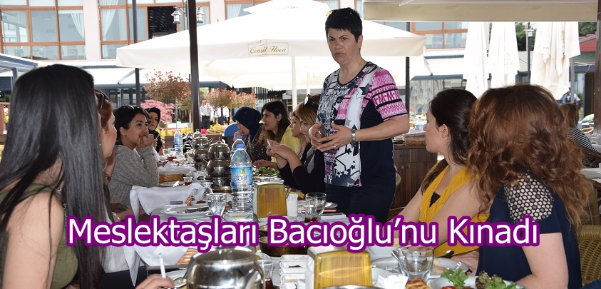 Meslektaşları Bacıoğlu’nu Kınadı