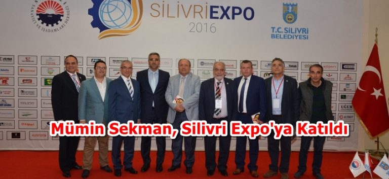Mümin Sekman, Silivri Expo’ya Katıldı