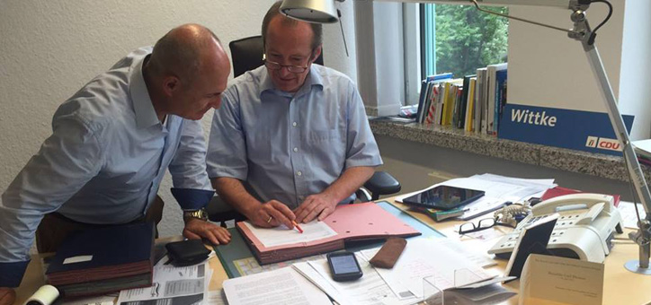 Oliver Wittke, Başkan Akgün’e verdiği Sözü Tuttu