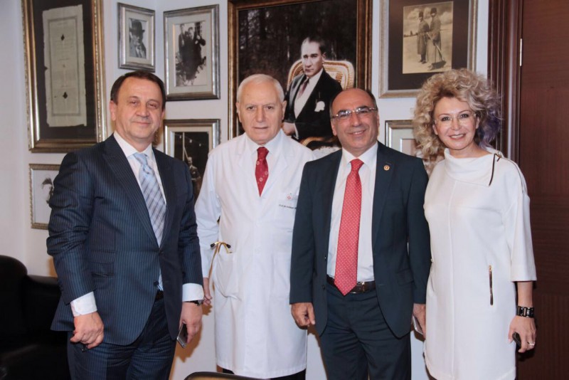 IŞIKLAR MEHMET HABERAL’İ ZİYARET ETTİ