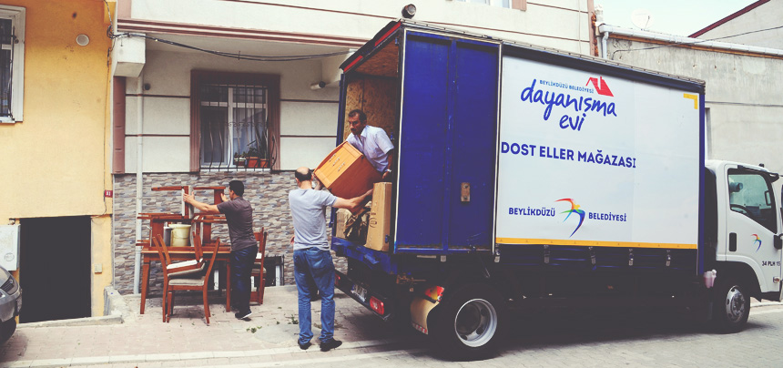 KOMŞU İLÇE’YE DOST ELİ UZANDI