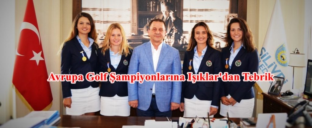 Avrupa Golf Şampiyonlarına Işıklar’dan Tebrik