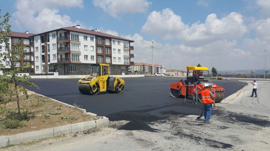 Yeni Alanda Asfalt Çalışması Tamamlandı