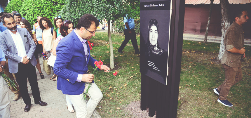 15 TEMMUZUN ŞEHİTLERİ BEYLİKDÜZÜNDE ANILIYOR