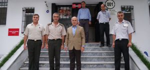 Akgün, Yeni Askerlik Şube Başkanı Avcı’yı Ziyaret Etti